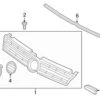 Genuine VW/Audi 7P6853651JZLL Grille; Front Upper - VW | VW7P6853651JZLL