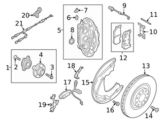 Genuine VW/Audi 80A615301F Disc Brake Rotor; Front Left/Right - Audi | AU80A615301F 3 Genuine VW/Audi 80A615301F Disc Brake Rotor; Front Left/Right - Audi | AU80A615301F