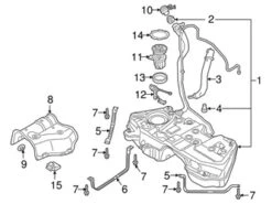 Genuine VW/Audi 80A906093A Fuel Pump Driver Module - Audi | AU80A906093A