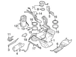Genuine VW/Audi 8E0201865AA Auxiliary Water Pump - Audi | 8E0201865P AU8E0201865AA