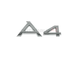 Genuine Audi 8E08537412ZZ Emblem - Audi 3 Genuine Audi 8E08537412ZZ Emblem - Audi
