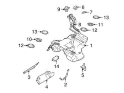 Genuine VW/Audi 8E0906087Q Fuel Pump Sender Assembly - Audi | AU8E0906087Q