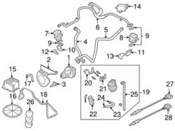 Genuine VW/Audi 8H0906201D Fuel Vapor Leak Detection Pump - Audi | 8H0906201 8H0906201C AU8H0906201D