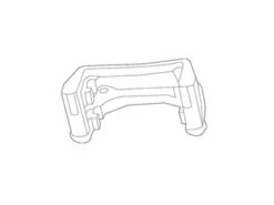 Genuine VW/Audi 8J0615423G Brake Caliper; Rear Left - Audi | AU8J0615423G