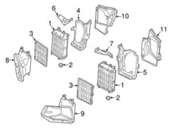 Genuine VW/Audi 8K0121212C Radiator - Audi | AU8K0121212C