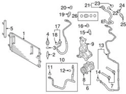Genuine VW/Audi 8K0260805M AC Compressor - Audi | AU8K0260805M