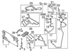 Genuine VW/Audi 8R0260403E A/C Condenser - Audi | 8R0260403D AU8R0260403E