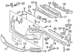 Genuine VW/Audi 8R0807682JBMT Grille; Right - Audi | AU8R0807682JBMT