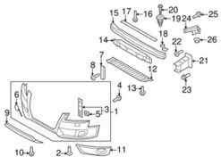 Genuine VW/Audi 8T0807682E01C Grille; Right - Audi | AU8T0807682E01C