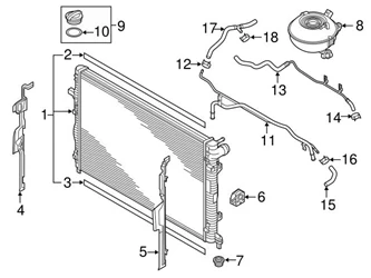 Genuine VW/Audi 8V0122061B Engine Coolant Overflow Hose - Audi | AU8V0122061B 3 Genuine VW/Audi 8V0122061B Engine Coolant Overflow Hose - Audi | AU8V0122061B