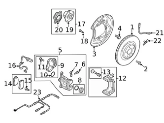 Genuine VW/Audi 8W0698451AF Brake Pad Set; Rear - Audi | AU8W0698451AF 3 Genuine VW/Audi 8W0698451AF Brake Pad Set; Rear - Audi | AU8W0698451AF