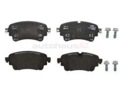 Genuine VW/Audi 8W0698451P Brake Pad Set; Rear - Audi | 8W0698451BG 8W0698451K