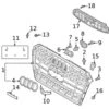 Genuine VW/Audi 8W0853651DFRN4 Grille - Audi | AU8W0853651DFRN4 -Brembo Shop VW 8W0853651DFRN4