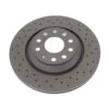 Zimmermann Sport Z X-Drilled 3QF615601A, 100330952 Disc Brake Rotor; Rear - VW -Brembo Shop ZX 3QF615601A
