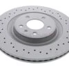 Zimmermann Sport Z X-Drilled 4H0615601Q, 100335852 Disc Brake Rotor; Rear - Audi | 4H0615601D 4H0615601H 4H0615601K 8K0615601C
