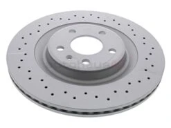 Zimmermann Sport Z X-Drilled 4H0615601Q, 100335852 Disc Brake Rotor; Rear - Audi | 4H0615601D 4H0615601H 4H0615601K 8K0615601C