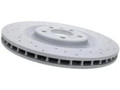 Zimmermann Sport Z X-Drilled 4M0615601P, 100337652 Disc Brake Rotor; Rear Left - Audi