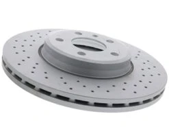 Zimmermann Sport Z X-Drilled 8W0615301T, 100333052 Disc Brake Rotor; Front - Audi